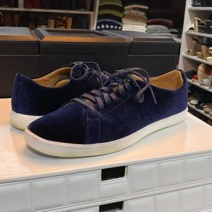Cole Haan velvet sneakers